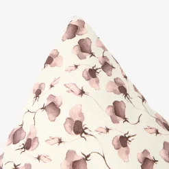 Casa Viva Funda de cojín de algodón rosa Amapola 45x45cm Clearance