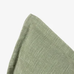 Casa Viva Funda de cojín de algodón verde Frida 45x45cm New