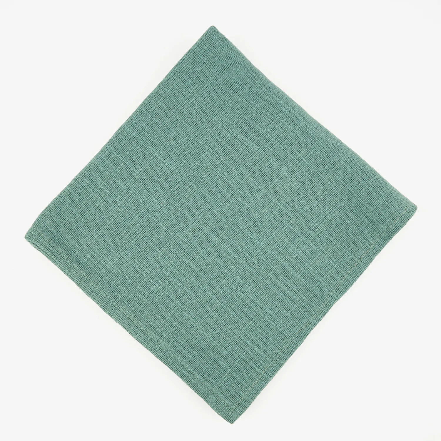 Casa Viva Funda de cojín de algodón verde Frida 45x45cm Clearance