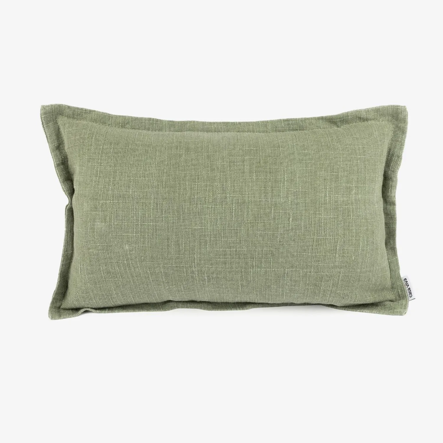 Casa Viva Funda de cojín de algodón verde Frida 30x45cm Outlet