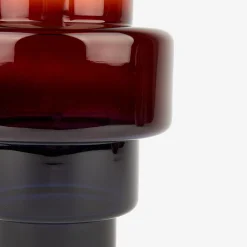 Casa Viva Jarrón de cristal ámbar Ø12x24cm Best