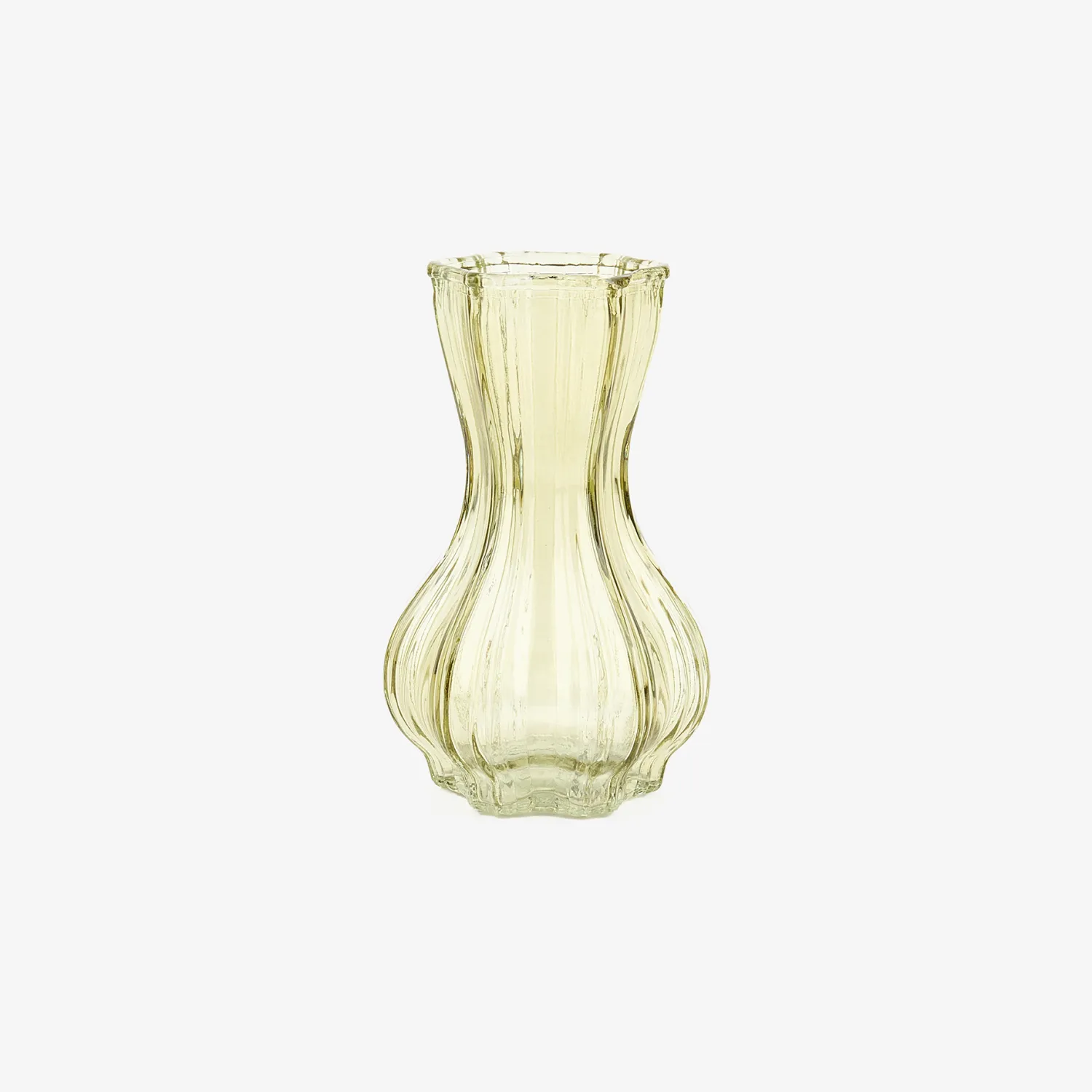 Casa Viva Jarrón de cristal verde Dalmar Ø9x15cm Hot