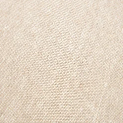 Casa Viva Mantel de algodón beige liso 150x200cm Clearance