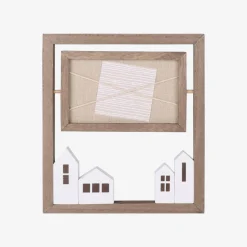 Casa Viva Marco de fotos de madera Casas 22x25cm Outlet