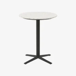 Casa Viva Mesa auxiliar de jardín de piedra blanca Nilo Ø60x72cm Discount