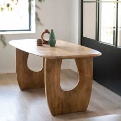 Casa Viva Mesa de comedor de madera de mango Aero 180x90x76cm Clau&Chloe Sale