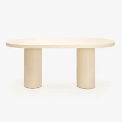 Casa Viva Mesa de comedor de microcemento Kurli 180x90x76cm Clau&Chloe Best