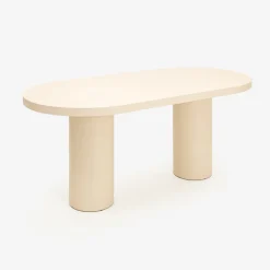 Casa Viva Mesa de comedor de microcemento Kurli 180x90x76cm Clau&Chloe Best