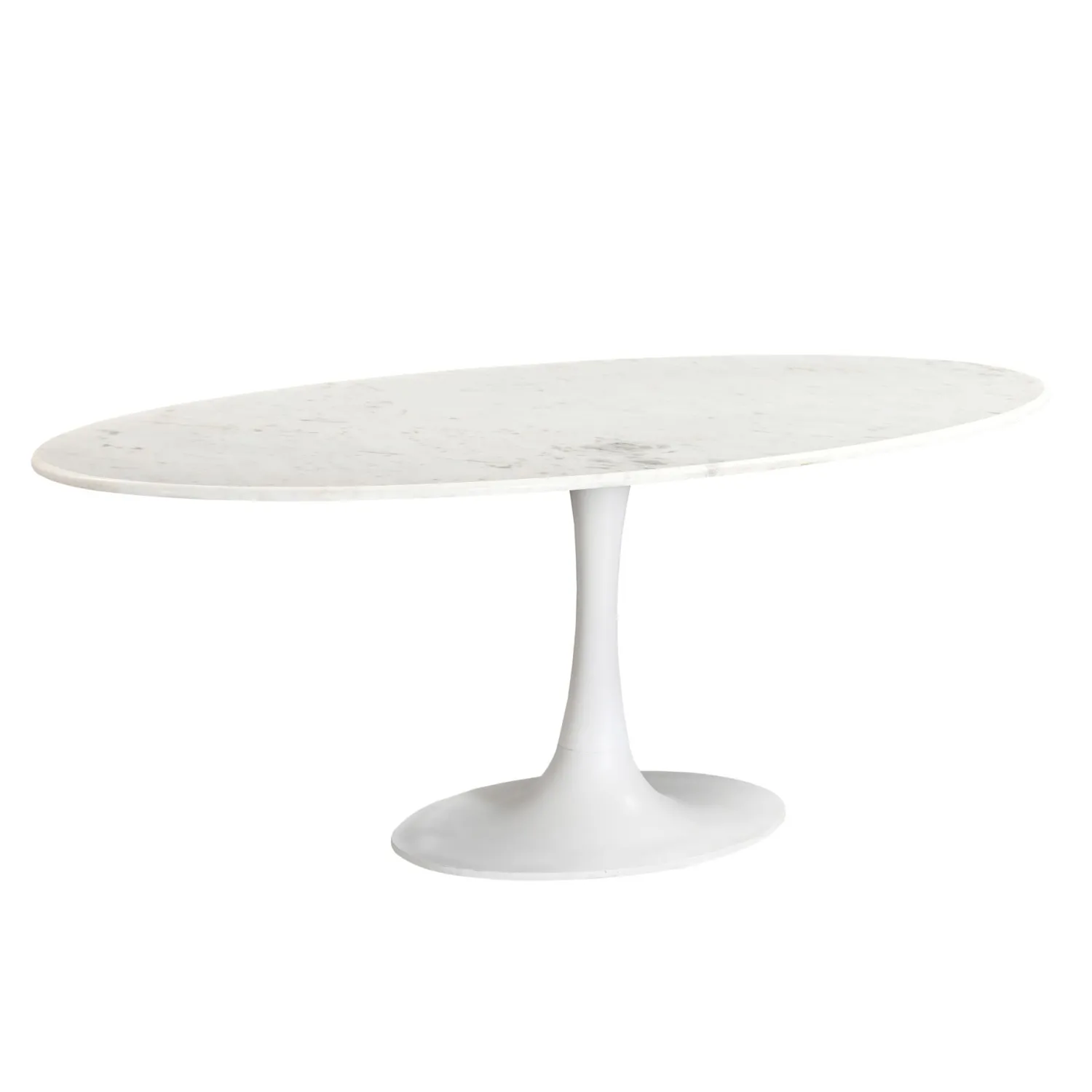 Casa Viva Mesa de comedor de mármol y metal Hefei 200x100x76cm Clau&Chloe Outlet