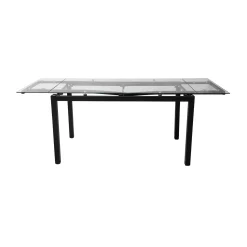 Casa Viva Mesa de comedor extensible de cristal Praga 200/140x80x76cm Outlet