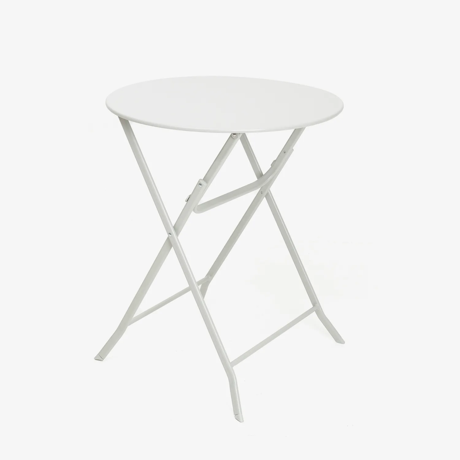 Casa Viva Mesa de jardín plegable gris Bistro Ø60x70cm Discount