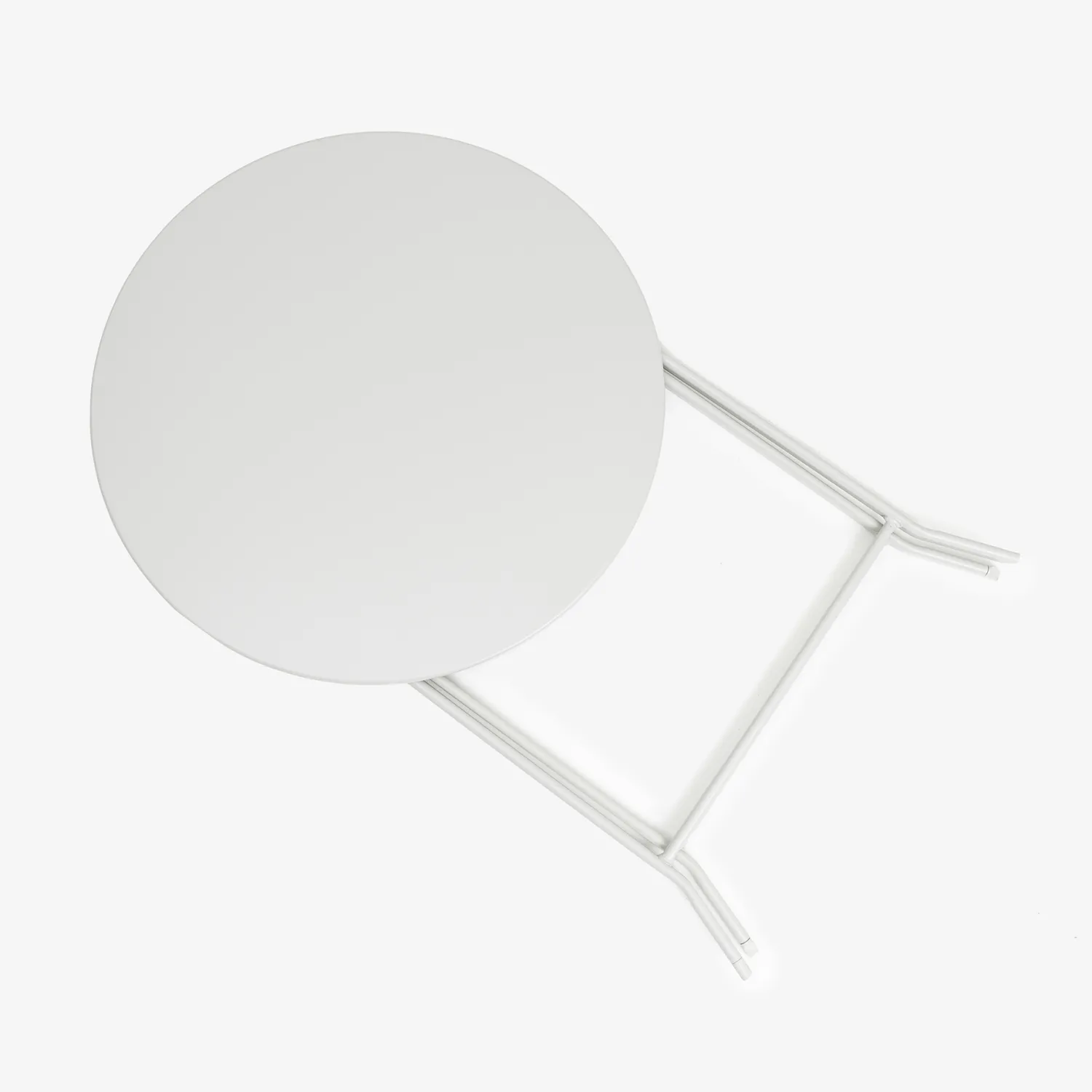 Casa Viva Mesa de jardín plegable gris Bistro Ø60x70cm Discount