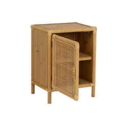 Casa Viva Mesa de noche de ratán Toscana 46x35x60cm