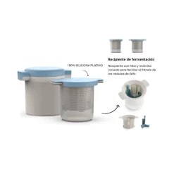 Casa Viva Molde de Kéfir & Yogurt de silicona - Lékué New