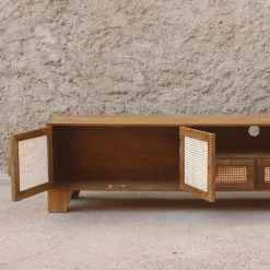 Casa Viva Mueble de televisión de madera de mango Merlín 175x45x57cm Clau&Chloe Sale