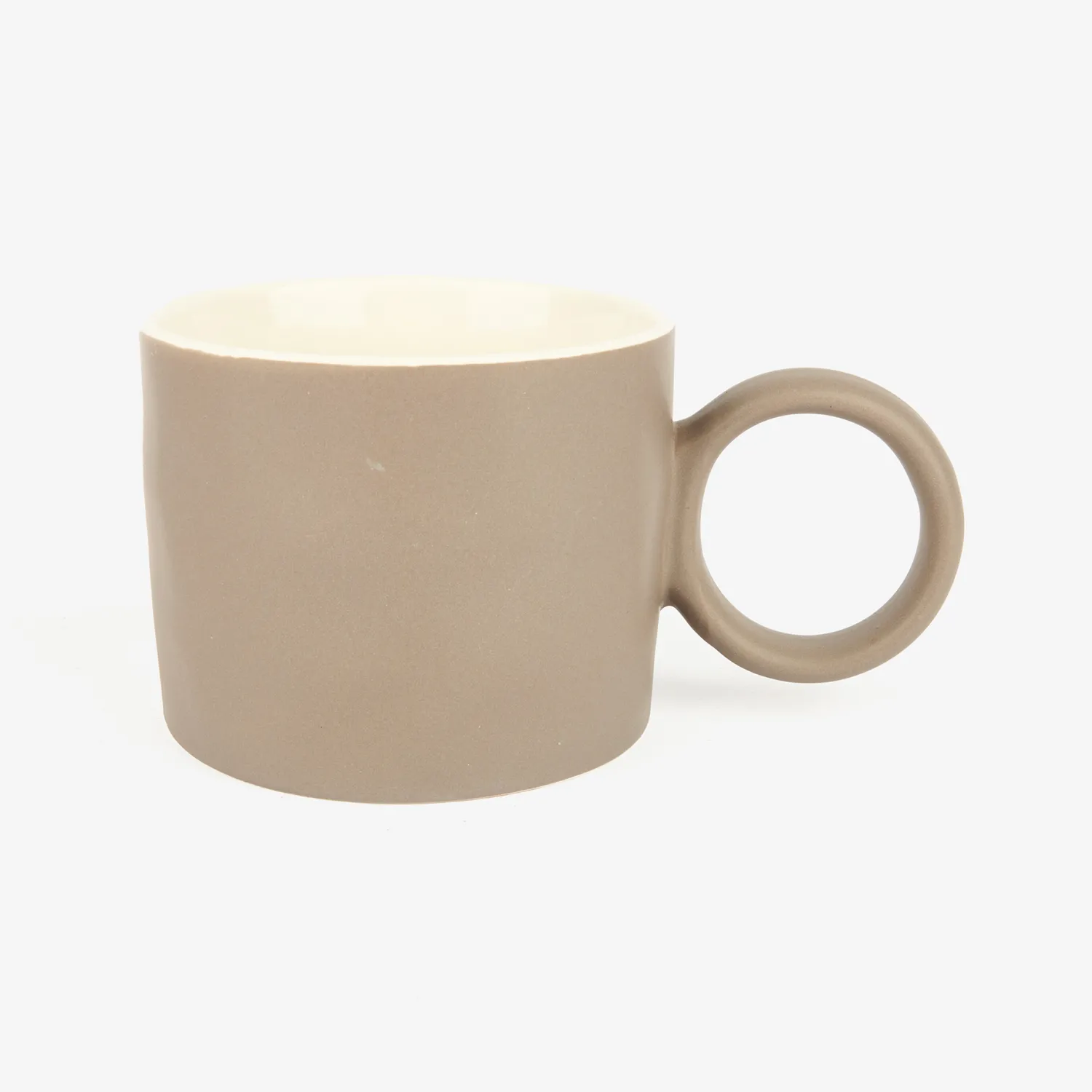 Casa Viva Mug de cerámica gris Grade 42cl Clau&Chloe Clearance