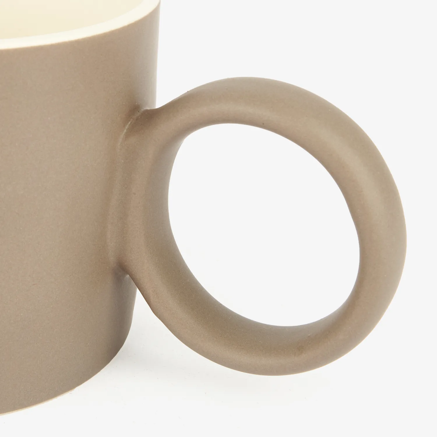 Casa Viva Mug de cerámica gris Grade 42cl Clau&Chloe Clearance