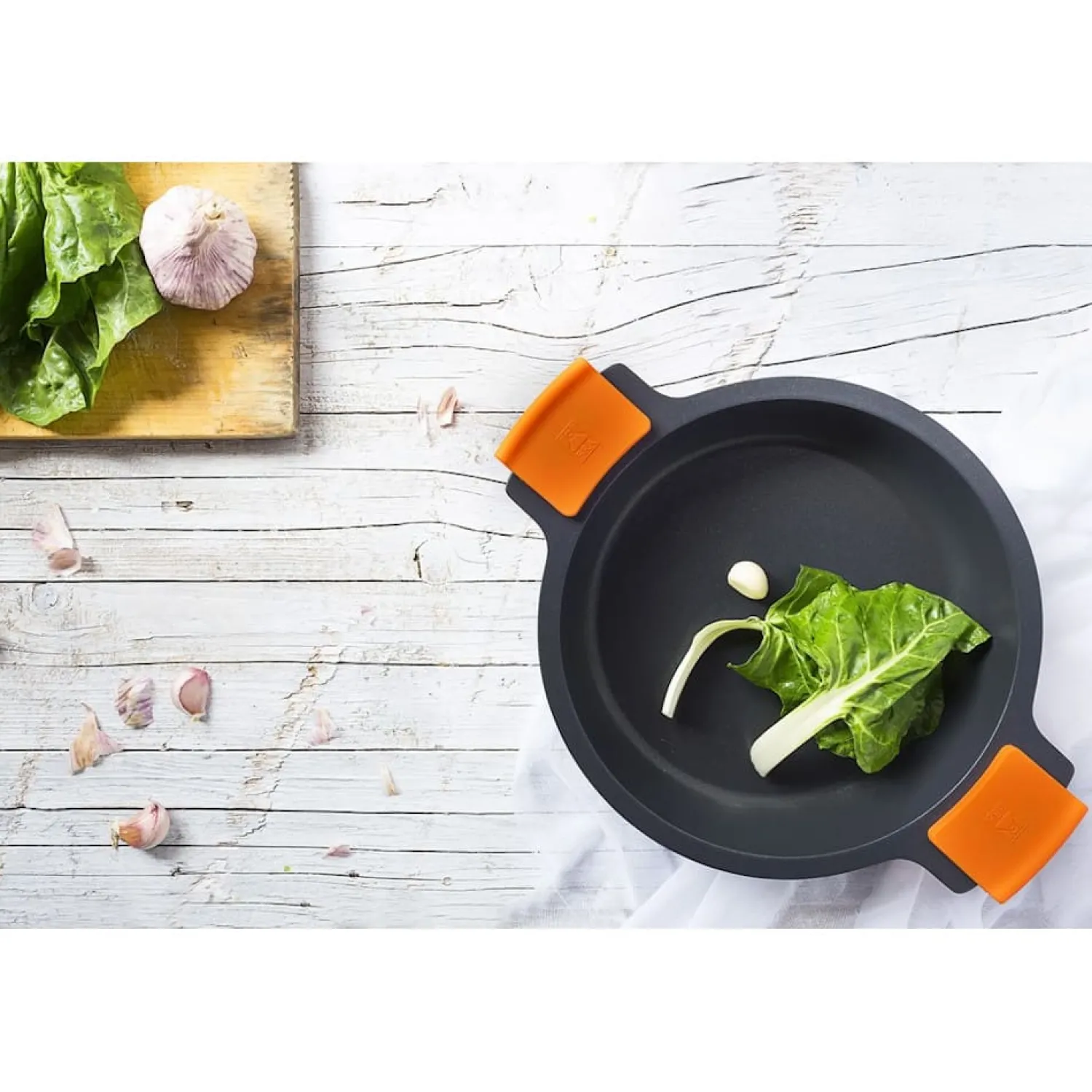 Casa Viva NO WEB - Cacerola baja de aluminio fundido con tapa Efficient de Bra Ø28cm Discount