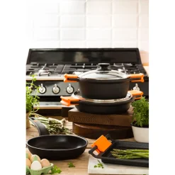 Casa Viva NO WEB - Cacerola baja de aluminio fundido con tapa Efficient de Bra Ø28cm Discount