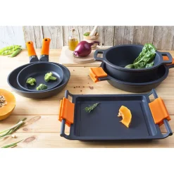 Casa Viva NO WEB - Cacerola baja de aluminio fundido con tapa Efficient de Bra Ø28cm Discount