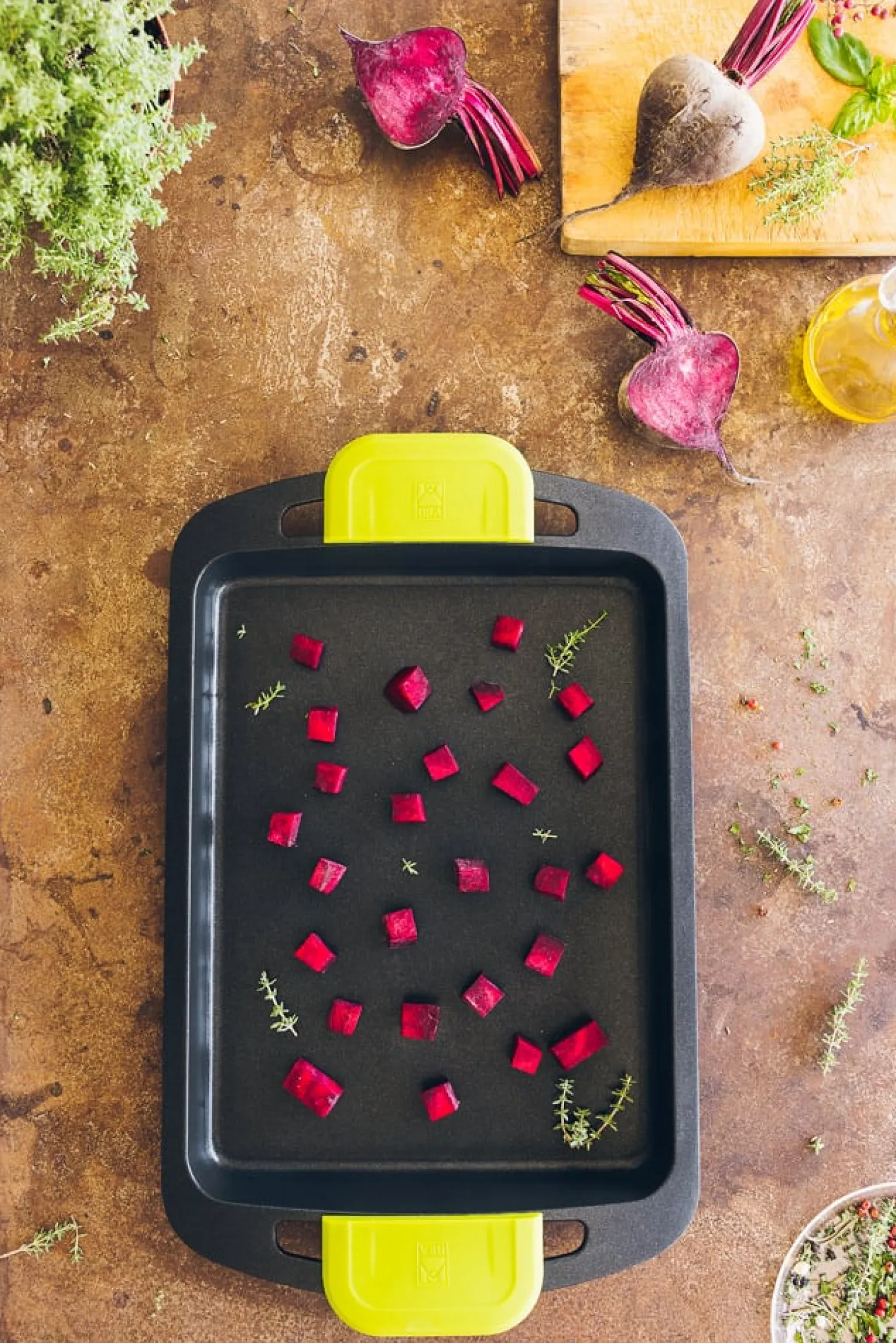 Casa Viva Plancha lisa de aluminio fundido antiadherente apta para inducción Foodie 40x28cm - BRA New