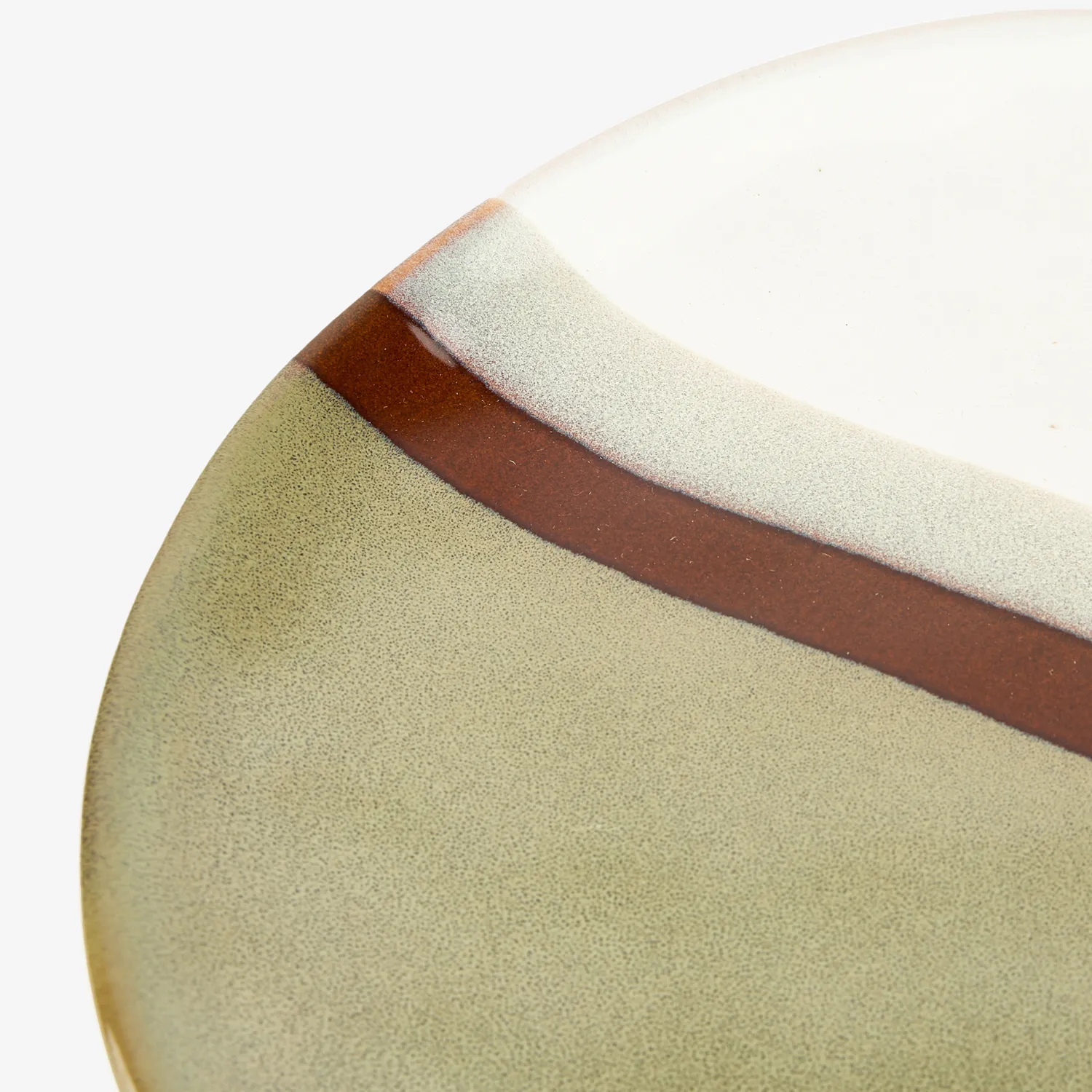 Casa Viva Plato de postre de cerámica caqui Sotres Ø21cm Hot