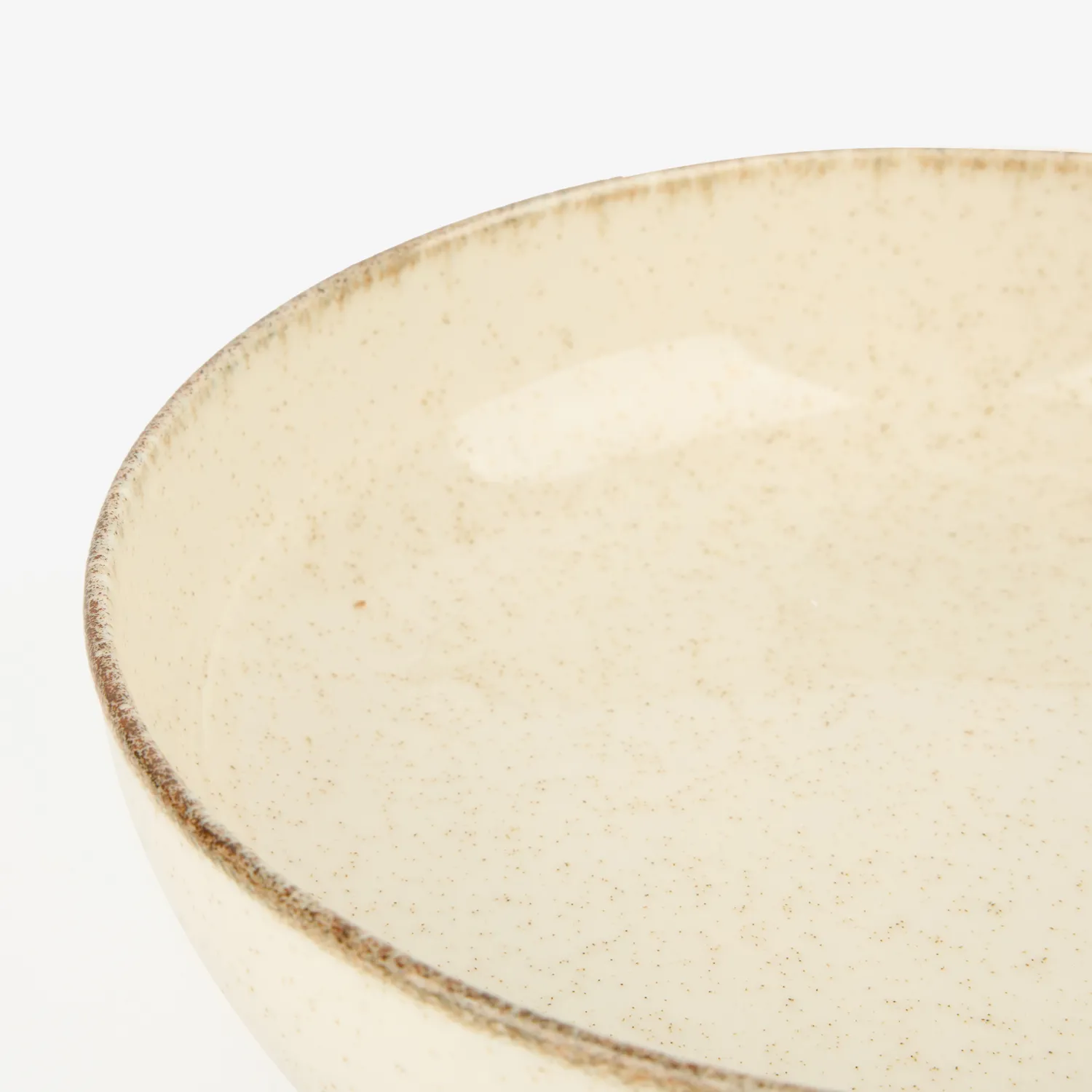 Casa Viva Plato hondo de porcelana marfil Olite Ø19cm Online