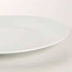 Casa Viva Plato llano blanco de porcelana Basic 27cm