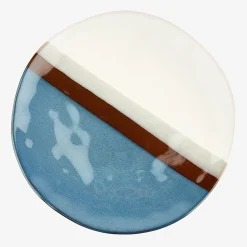 Casa Viva Plato llano de cerámica azul Sotres Ø27cm Online