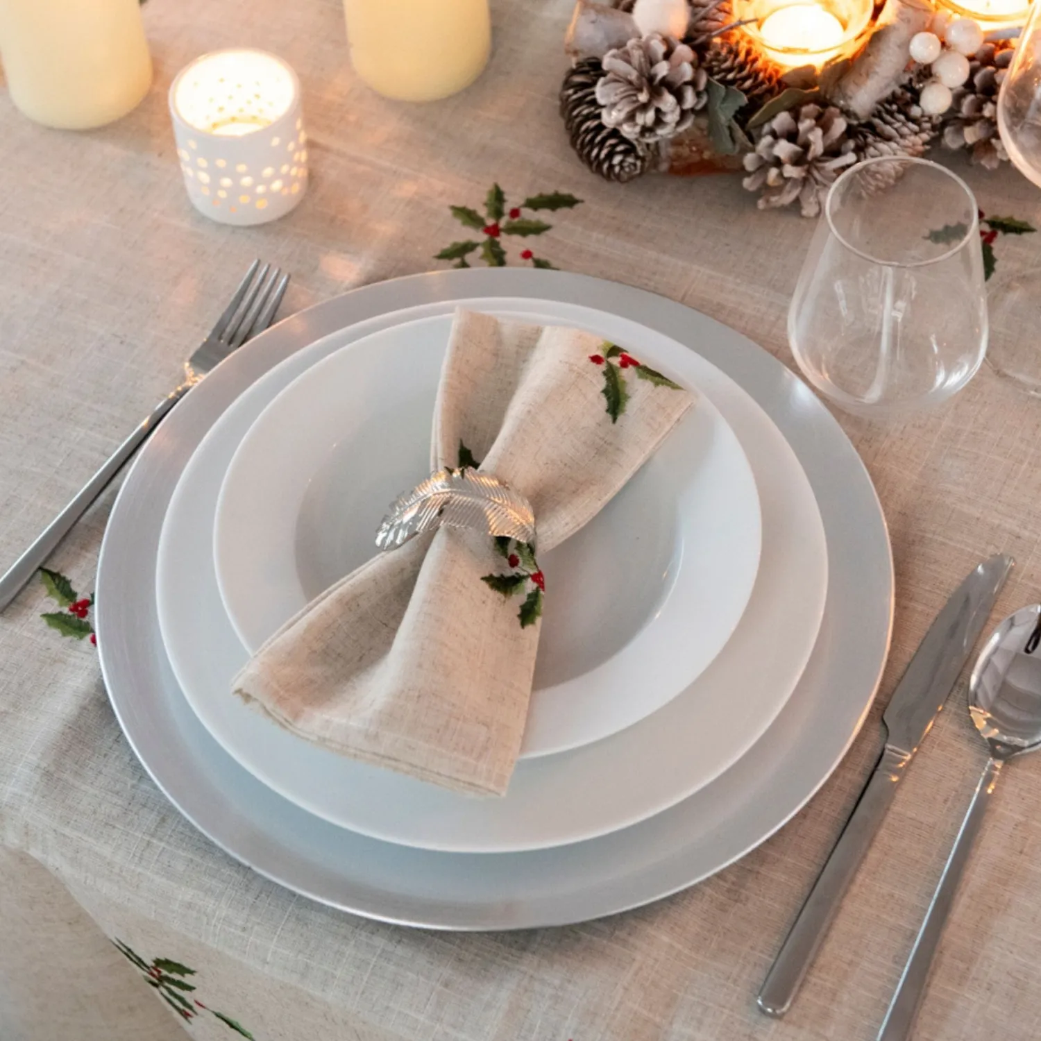 Casa Viva Plato llano de porcelana Bilka 27cm Best