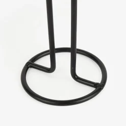 Casa Viva Portarollos de cocina de metal negro Ø13x33cm Sale