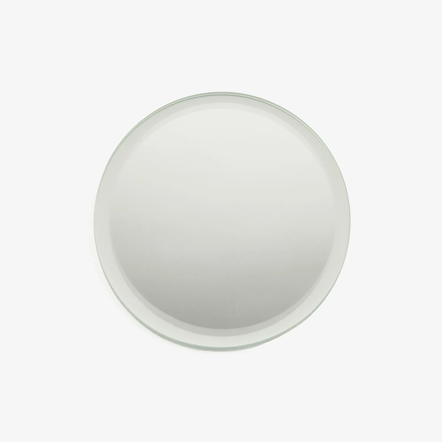 Casa Viva Portavelas de cristal con espejo Ø10cm Discount