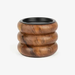 Casa Viva Portavelas de madera Belma 8cm Online