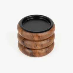 Casa Viva Portavelas de madera Belma 8cm Online