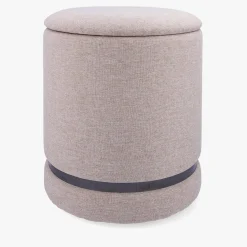 Casa Viva Puff redondo beige 32x40 Bambu Hot