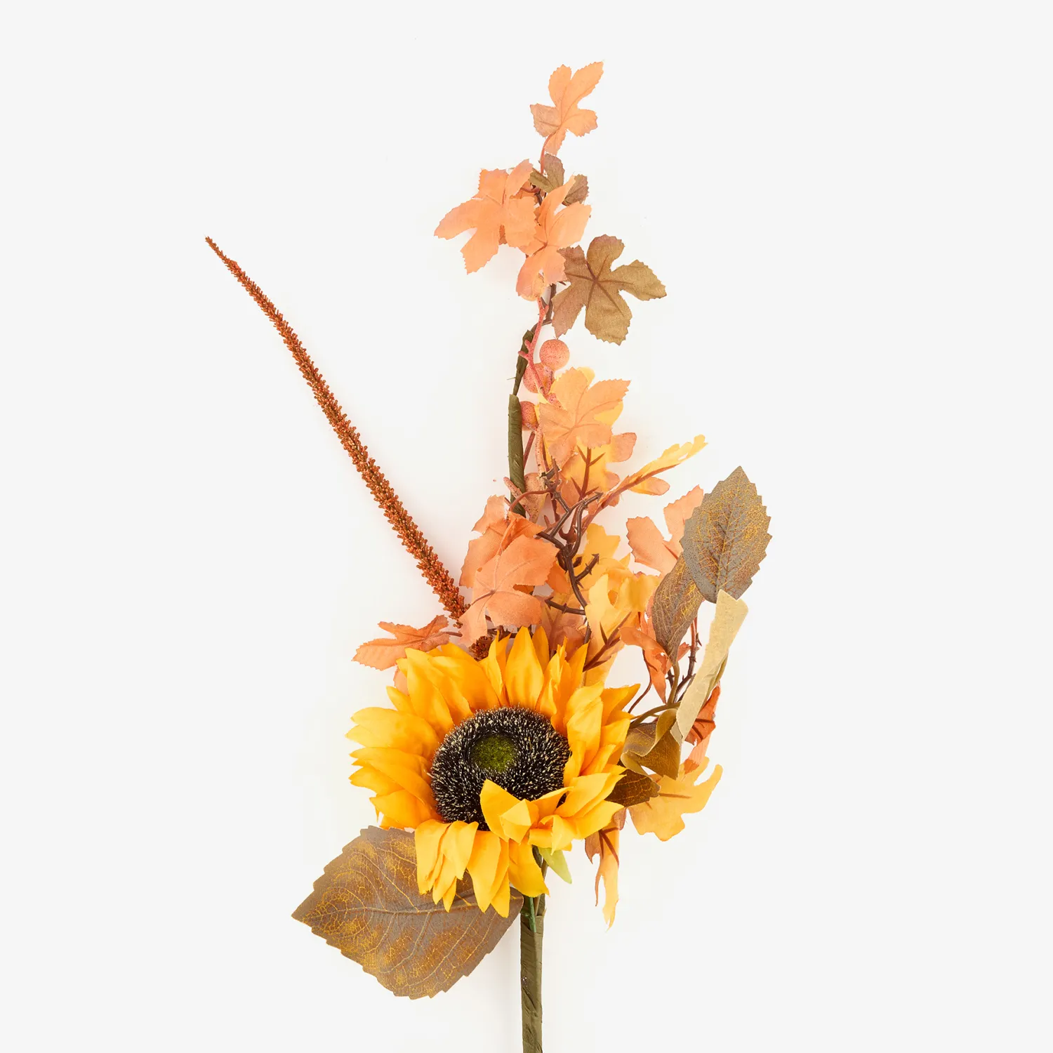 Casa Viva Rama artificial hojas ocre 62cm Outlet