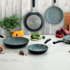 Casa Viva Sartén de aluminio forjado antiadherente apta para inducción Edin Ø20cm Hot