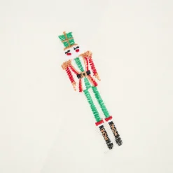 Casa Viva Servilleta blanca bordado Cascanueces 45x45cm Hot