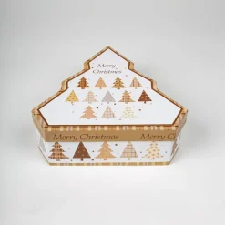 Casa Viva Set de 6 bolas decorativas doradas Árboles 7,5cm Hot