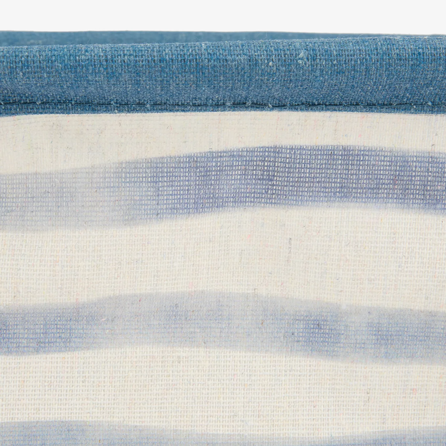 Casa Viva Set de 3 cestas de rayas azules Blue