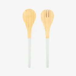 Casa Viva Set de 2 cubiertos para ensalada de bambú gris 30cm Sale