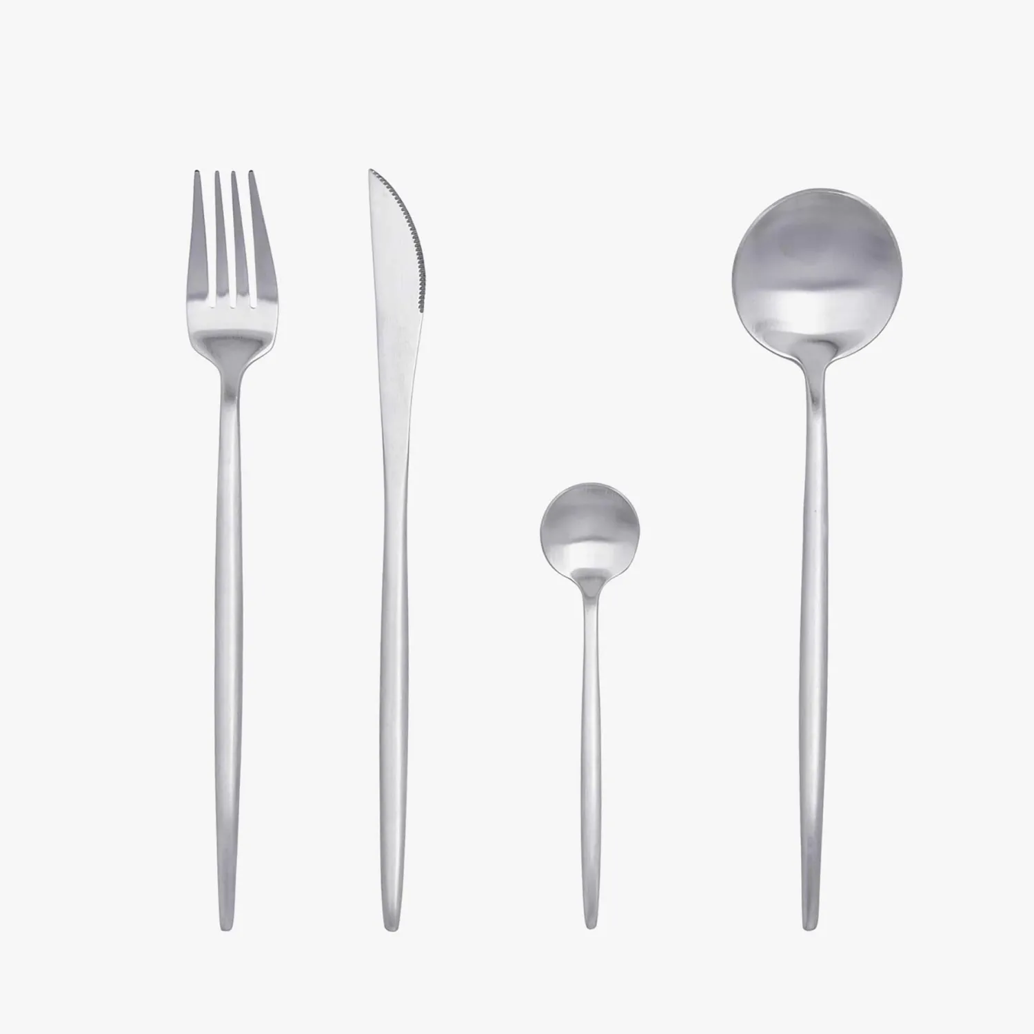 Casa Viva Set de 6 cucharas de mesa de acero inoxidable 19cm Sira Best