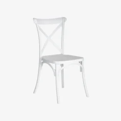 Casa Viva Set de 4 sillas de comedor blanco Cassie 48x43x91cm Online