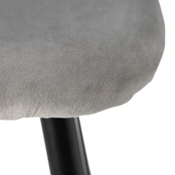 Casa Viva Set de 2 taburetes altos de metal gris Caleb 40x48x102cm Hot