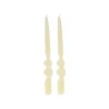Casa Viva Set de 2 velas candelabro blanco 26cm Best