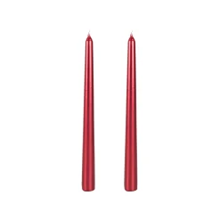 Casa Viva Set de 2 velas para candelabro rojo 25cm Outlet