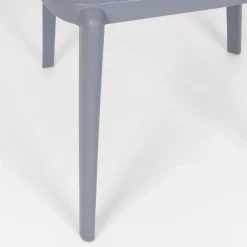 Casa Viva Silla de comedor apilable gris Daniela 50x49x77,5cm Clearance