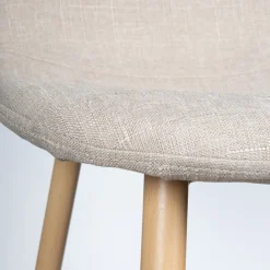 Casa Viva Silla de comedor beige Concept 45x55x86cm Hot