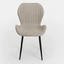 Casa Viva Silla de comedor beige Lydia 54x50x86cm Clau&Chloe Online