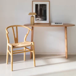 Casa Viva Silla de comedor de madera de olmo Irma 49x42x78cm Clau&Chloe Sale